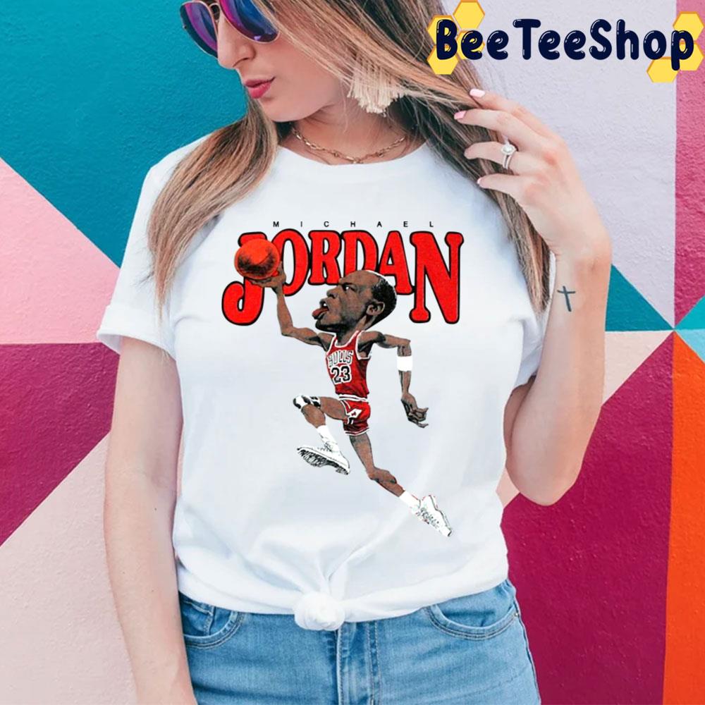 Vintage Michael Jordan Caricature Trending Unisex T-Shirt Vintage Michael Jordan Caricature Trending Unisex T-Shirt