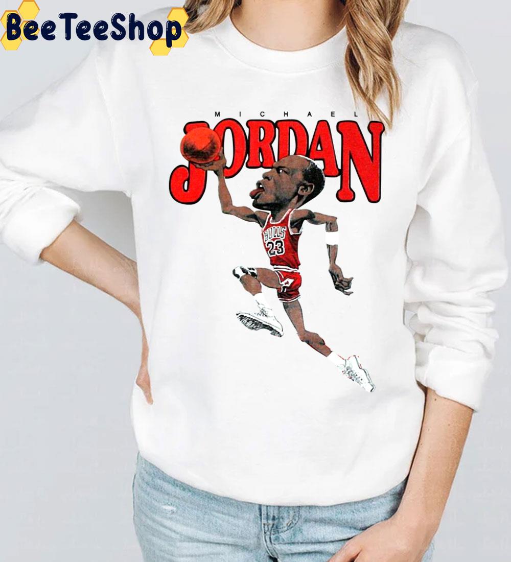 Vintage Michael Jordan Caricature Trending Unisex T-Shirt Vintage Michael Jordan Caricature Trending Unisex T-Shirt