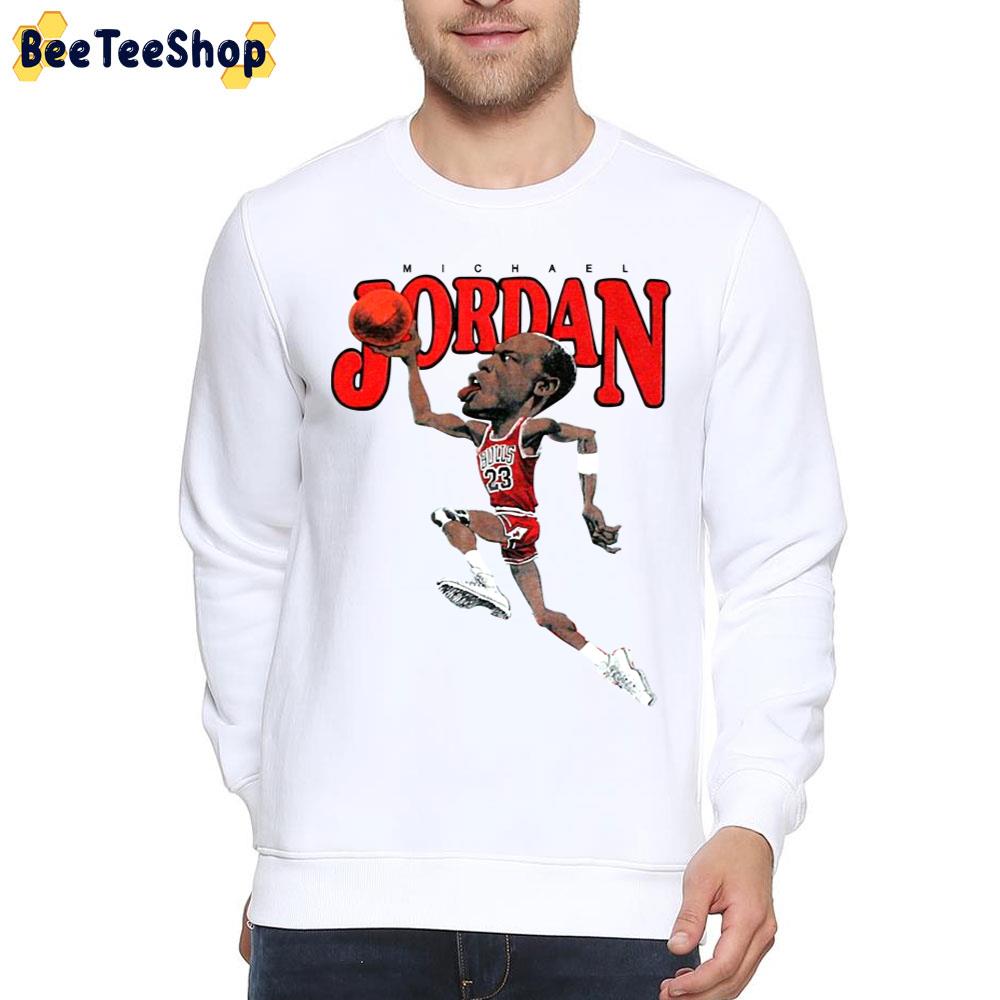 Vintage Michael Jordan Caricature Trending Unisex T-Shirt Vintage Michael Jordan Caricature Trending Unisex T-Shirt