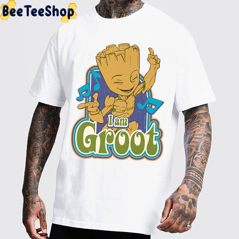 Vintage Music I Am Groot Unisex T-Shirt Vintage Music I Am Groot Unisex T-Shirt