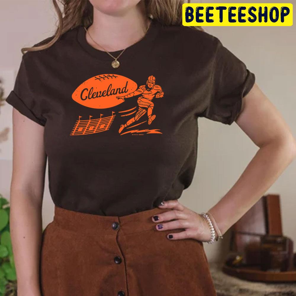 Vintage Orange Cleveland Browns Football Trending Unisex T-Shirt Vintage Orange Cleveland Browns Football Trending Unisex T-Shirt