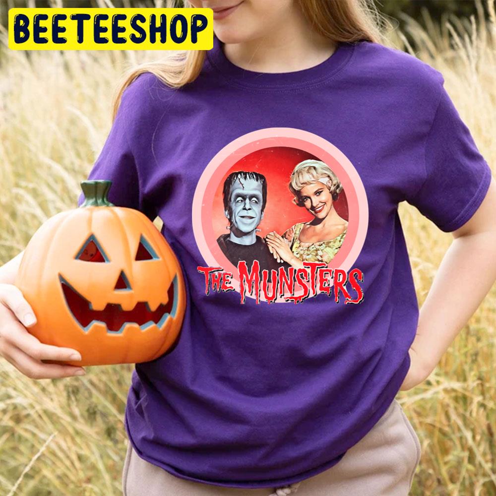 Vintage The Munsters Family Halloween Movie Trending Unisex T-Shirt Vintage The Munsters Family Halloween Movie Trending Unisex T-Shirt