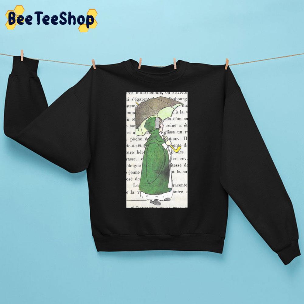 Vintage Umbrella Girl Unisex Sweatshirt Vintage Umbrella Girl Unisex Sweatshirt