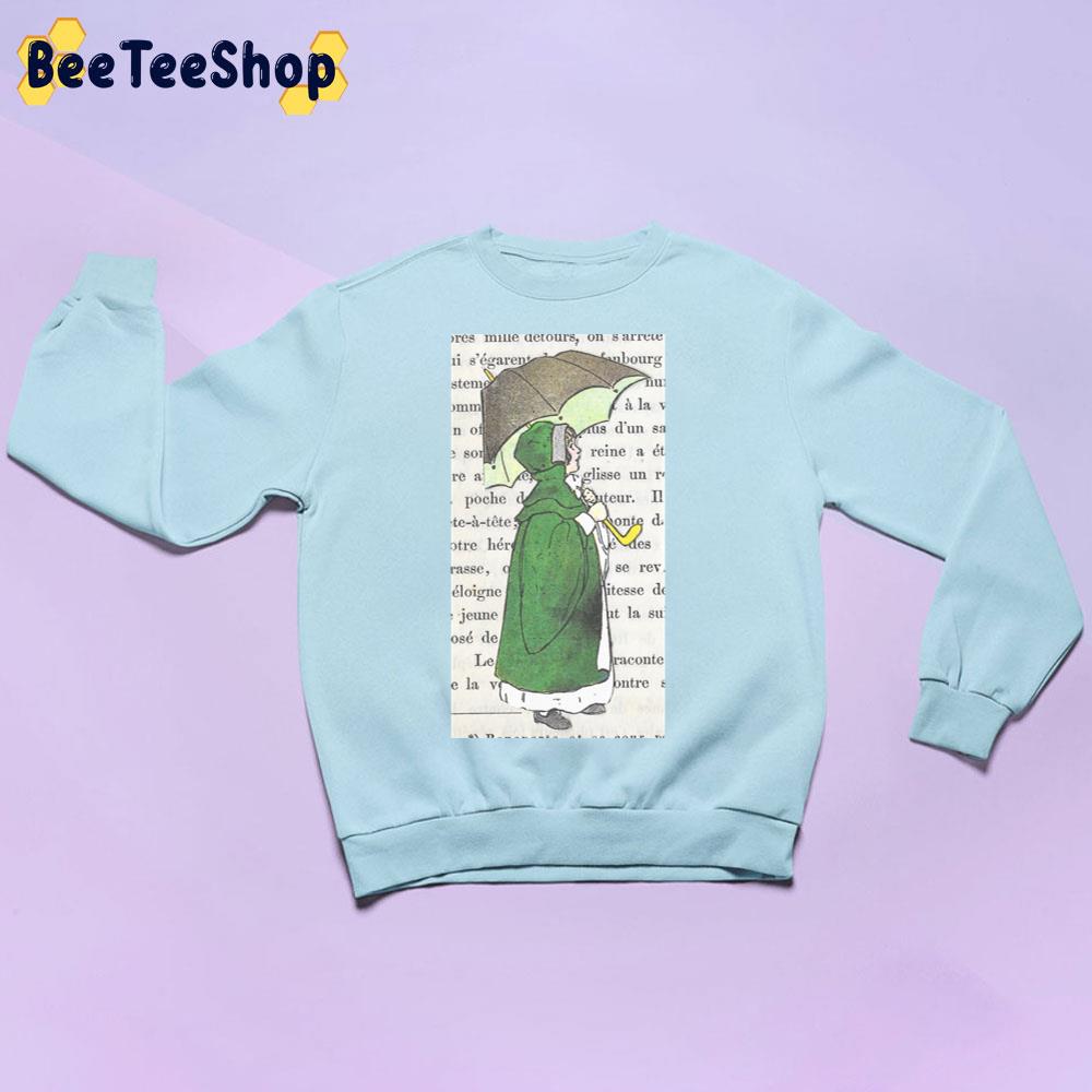 Vintage Umbrella Girl Unisex Sweatshirt Vintage Umbrella Girl Unisex Sweatshirt