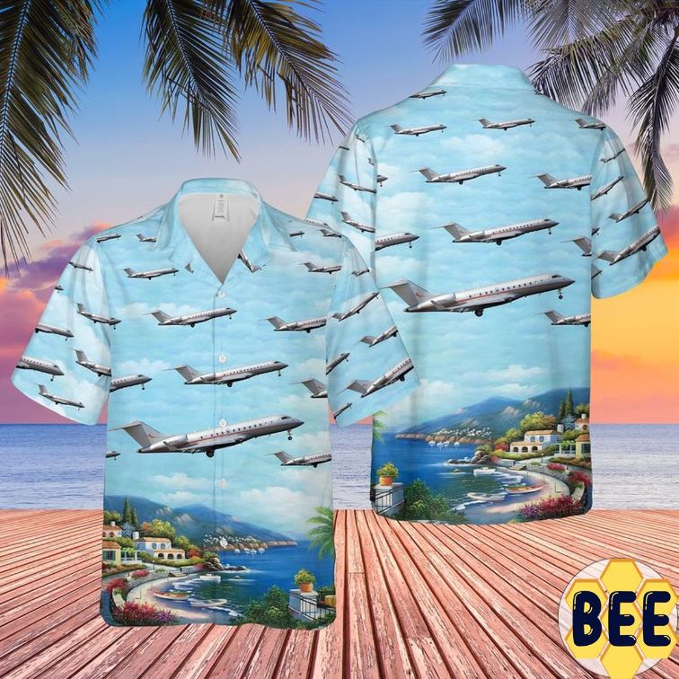 Vistajet Bombardier Bd-700-1a11 Global 5000 Trending Hawaiian Shirt Vistajet Bombardier Bd-700-1a11 Global 5000 Trending Hawaiian Shirt