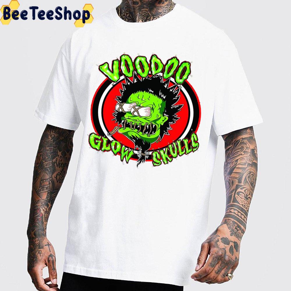 Vodoo Glow Skulls Trending Unisex T-Shirt Vodoo Glow Skulls Trending Unisex T-Shirt