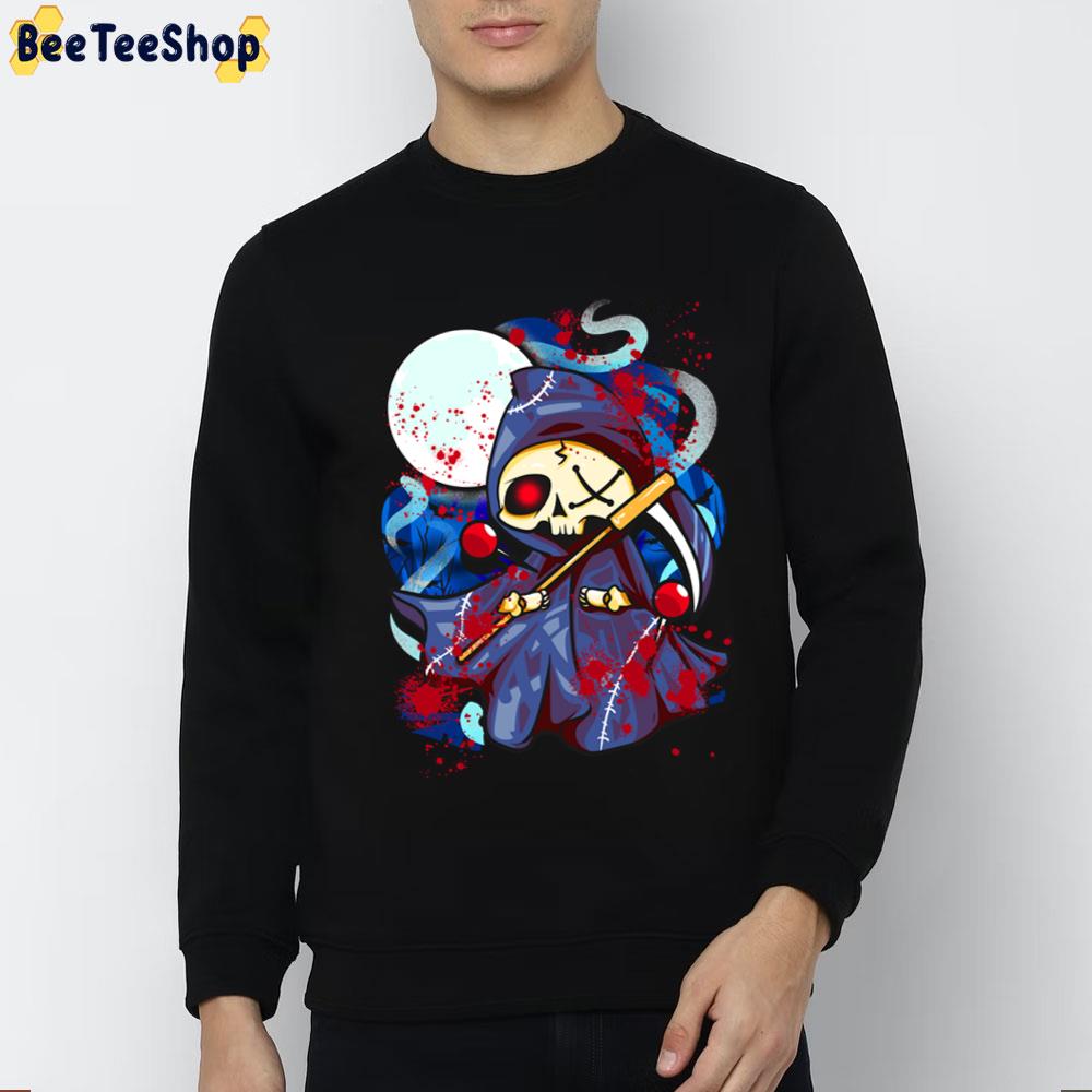 Voodoo Doll Grim Reaper Halloween Trending Unisex T-Shirt Voodoo Doll Grim Reaper Halloween Trending Unisex T-Shirt