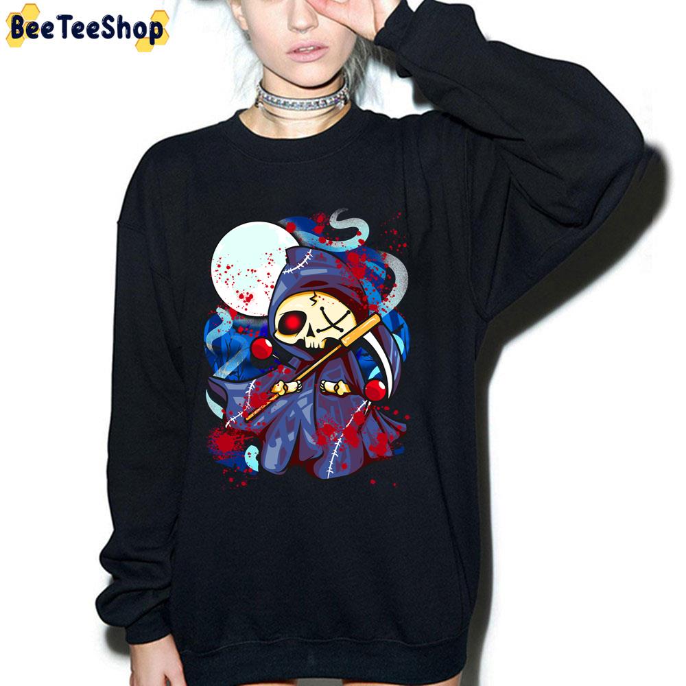 Voodoo Doll Grim Reaper Halloween Trending Unisex T-Shirt Voodoo Doll Grim Reaper Halloween Trending Unisex T-Shirt