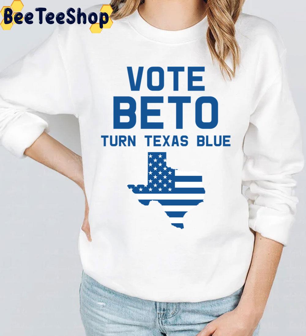 Vote Beto Turn Texas Blue 2022 Unisex T-Shirt Vote Beto Turn Texas Blue 2022 Unisex T-Shirt