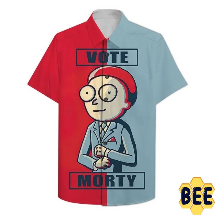 Vote Morty Smith Trending Hawaiian Shirt Vote Morty Smith Trending Hawaiian Shirt