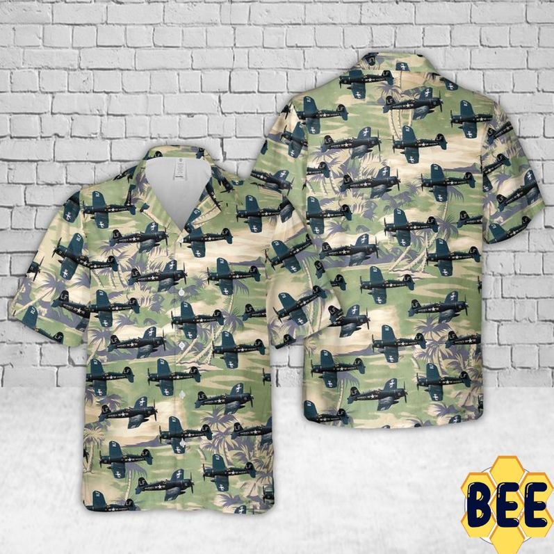 Vought F4u Corsair Usmc Trending Hawaiian Shirt Vought F4u Corsair Usmc Trending Hawaiian Shirt