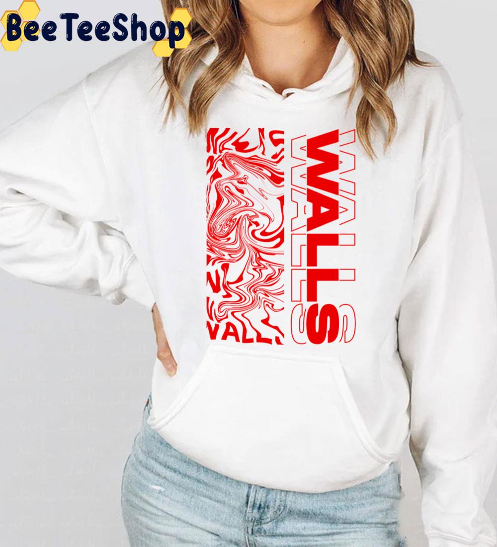 Walls Louis Tomlinson Red Art Unisex T-Shirt Walls Louis Tomlinson Red Art Unisex T-Shirt
