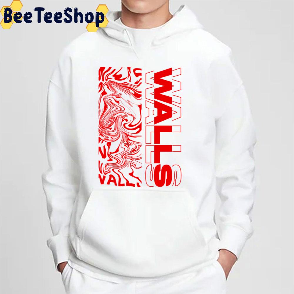 Walls Louis Tomlinson Red Art Unisex T-Shirt Walls Louis Tomlinson Red Art Unisex T-Shirt