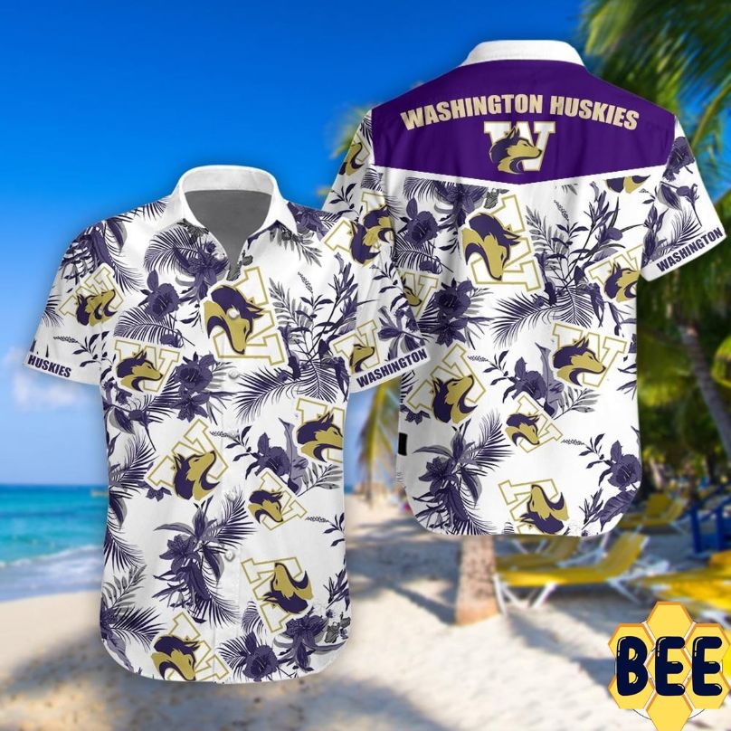 Washington Huskies Football Trending Hawaiian Shirt Washington Huskies Football Trending Hawaiian Shirt