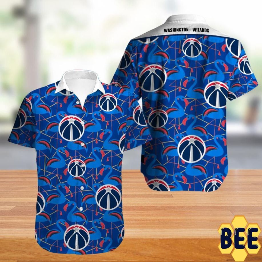 Washington Wizards Nba Trending Hawaiian Shirt Washington Wizards Nba Trending Hawaiian Shirt