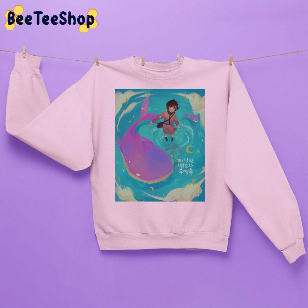 Water Color Extraordinary Attorney Woo 3 Unisex Sweatshirt Water Color Extraordinary Attorney Woo 3 Unisex Sweatshirt