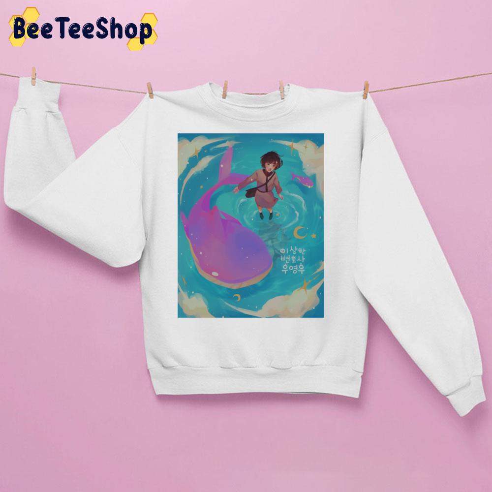 Water Color Extraordinary Attorney Woo 3 Unisex Sweatshirt Water Color Extraordinary Attorney Woo 3 Unisex Sweatshirt