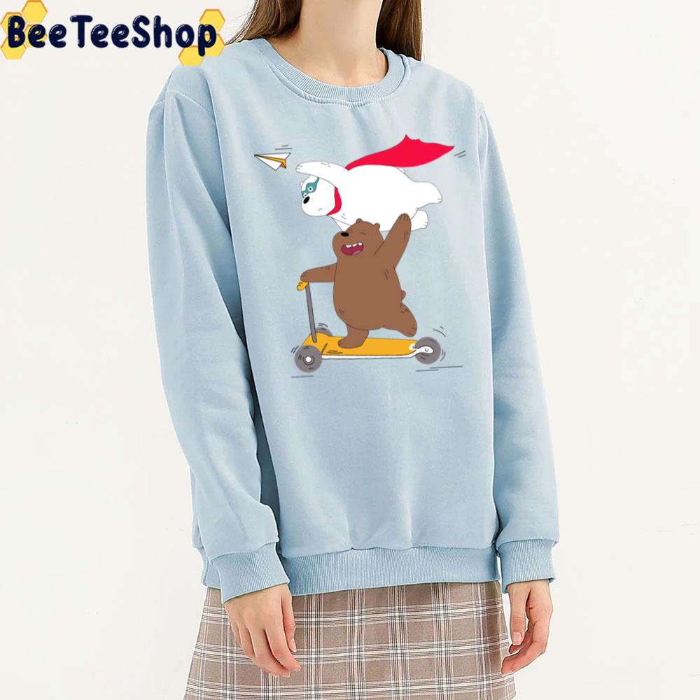 We Flying Bare Bears Trending Unisex T-Shirt We Flying Bare Bears Trending Unisex T-Shirt