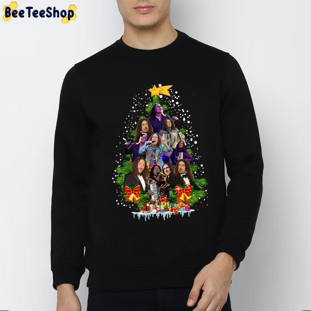 Weird Al Yankovic Christmas Tree Trending Unisex T-Shirt Weird Al Yankovic Christmas Tree Trending Unisex T-Shirt