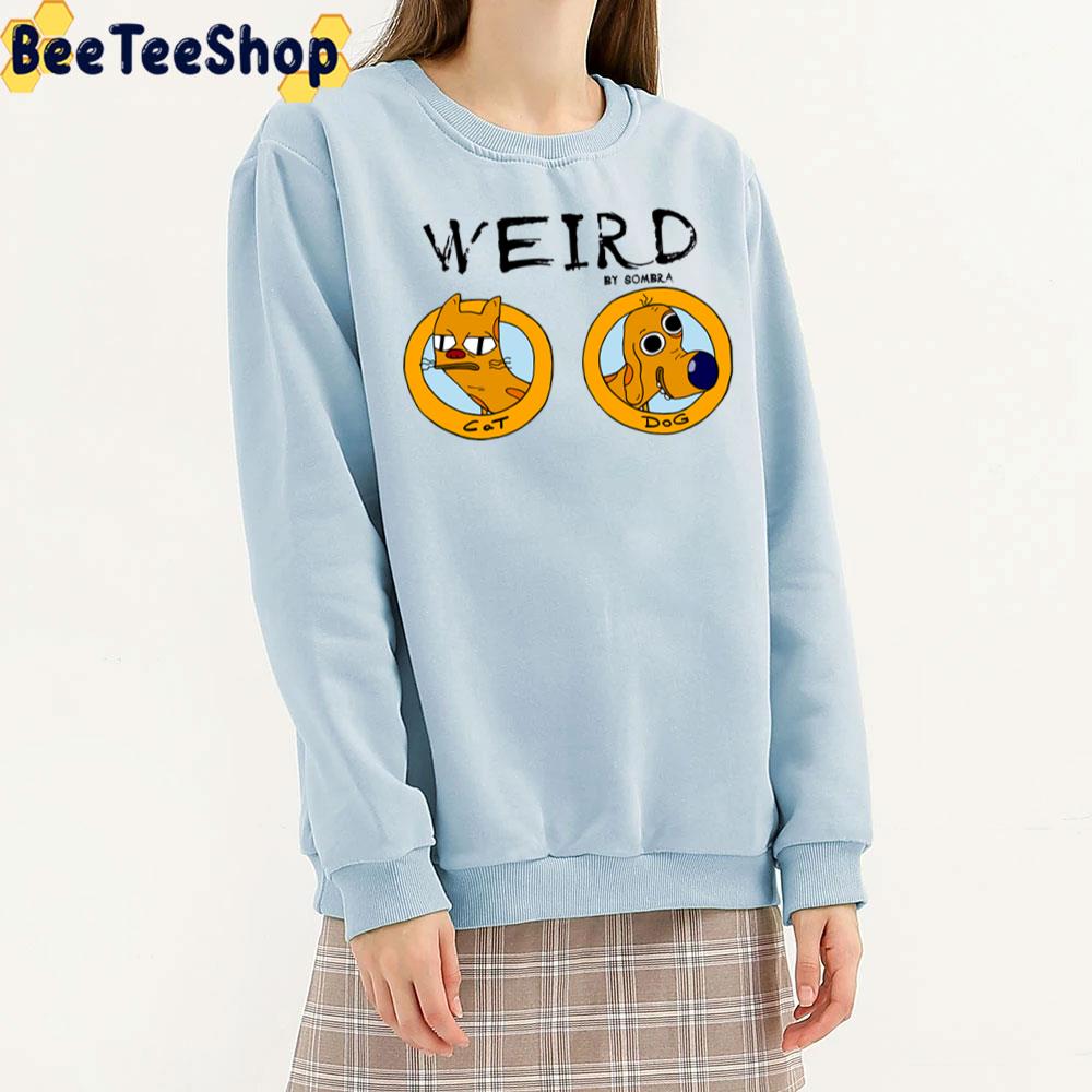 Weird Catdog Cartoon Cute Trending Unisex T-Shirt Weird Catdog Cartoon Cute Trending Unisex T-Shirt