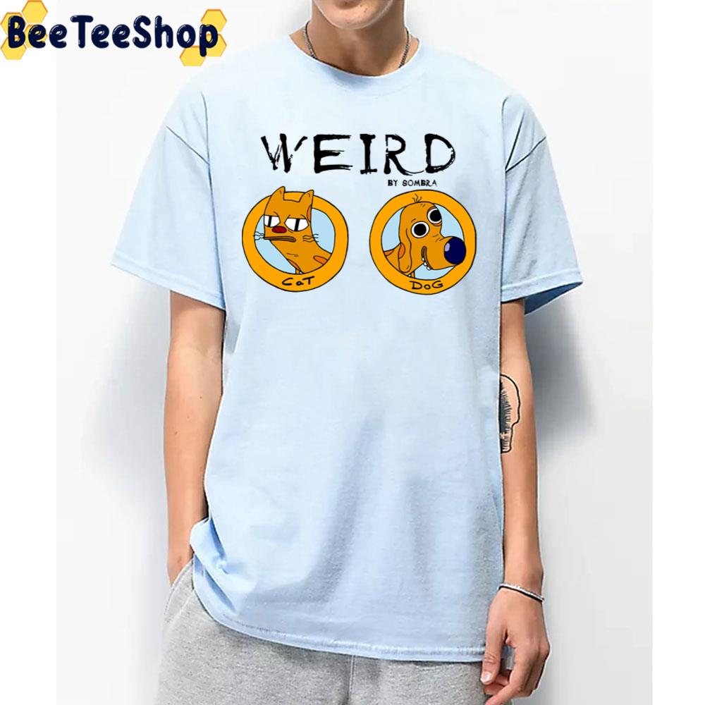 Weird Catdog Cartoon Cute Trending Unisex T-Shirt Weird Catdog Cartoon Cute Trending Unisex T-Shirt