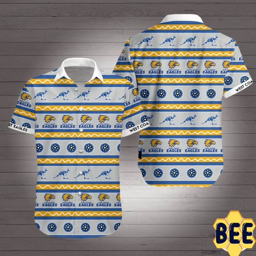West Coast Eagles Trending Hawaiian Shirt West Coast Eagles Trending Hawaiian Shirt