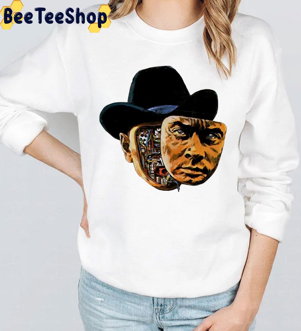 Westworld Gunslinger Face Unisex T-Shirt Westworld Gunslinger Face Unisex T-Shirt