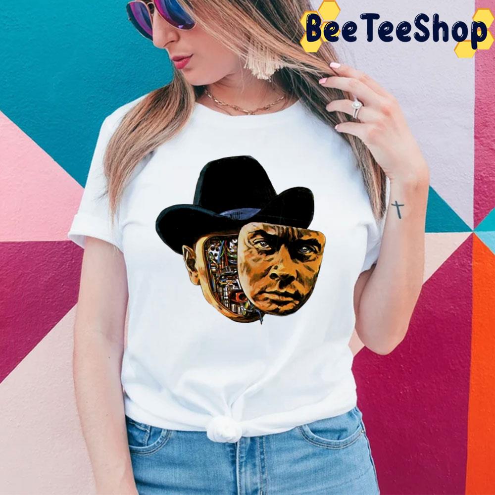 Westworld Gunslinger Face Unisex T-Shirt Westworld Gunslinger Face Unisex T-Shirt