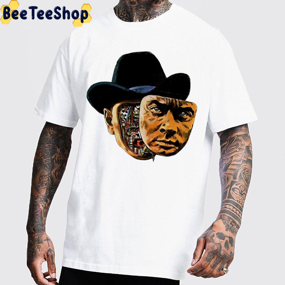 Westworld Gunslinger Face Unisex T-Shirt Westworld Gunslinger Face Unisex T-Shirt