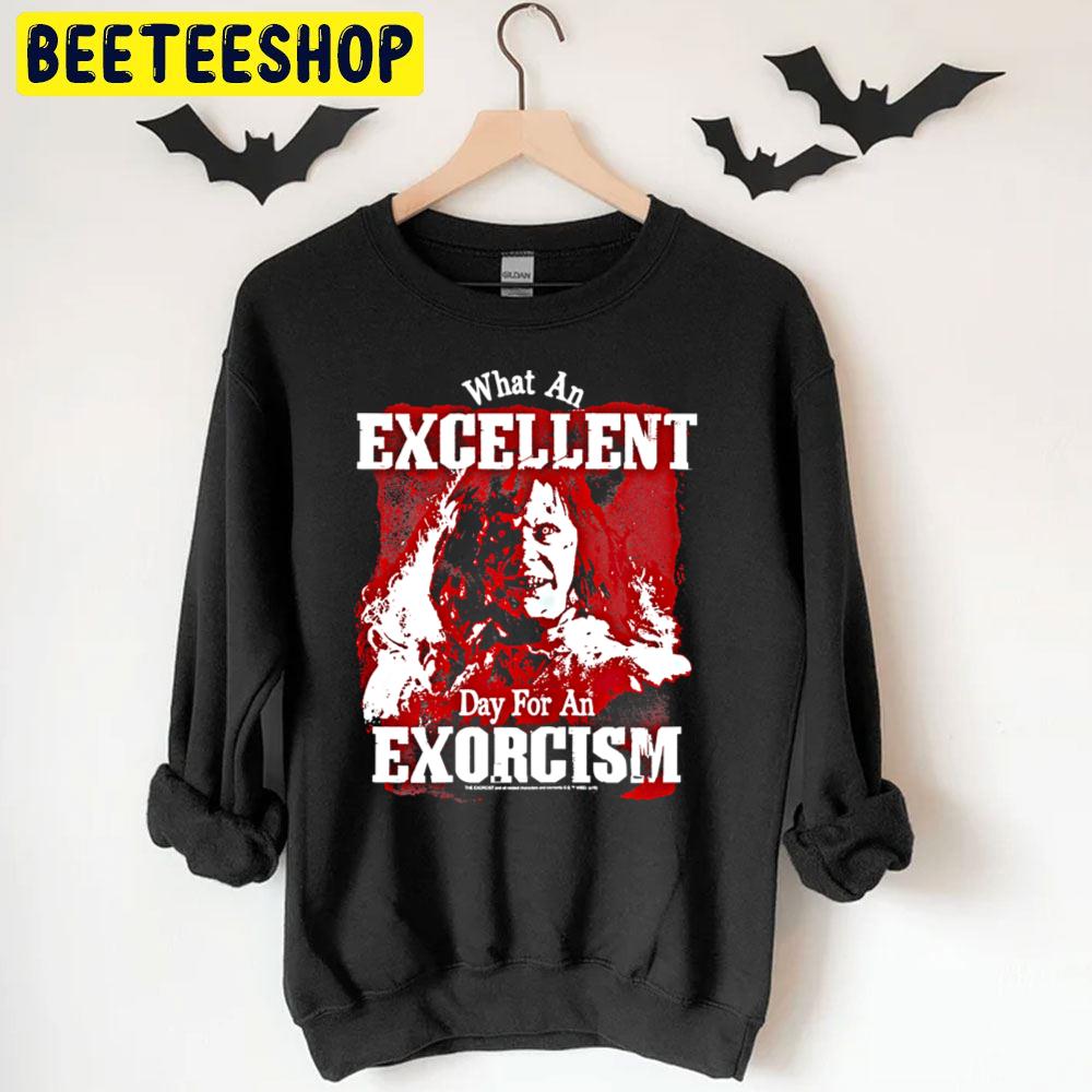 What An Exorcist Day For An Exorcism Halloween Unisex T-Shirt What An Exorcist Day For An Exorcism Halloween Unisex T-Shirt