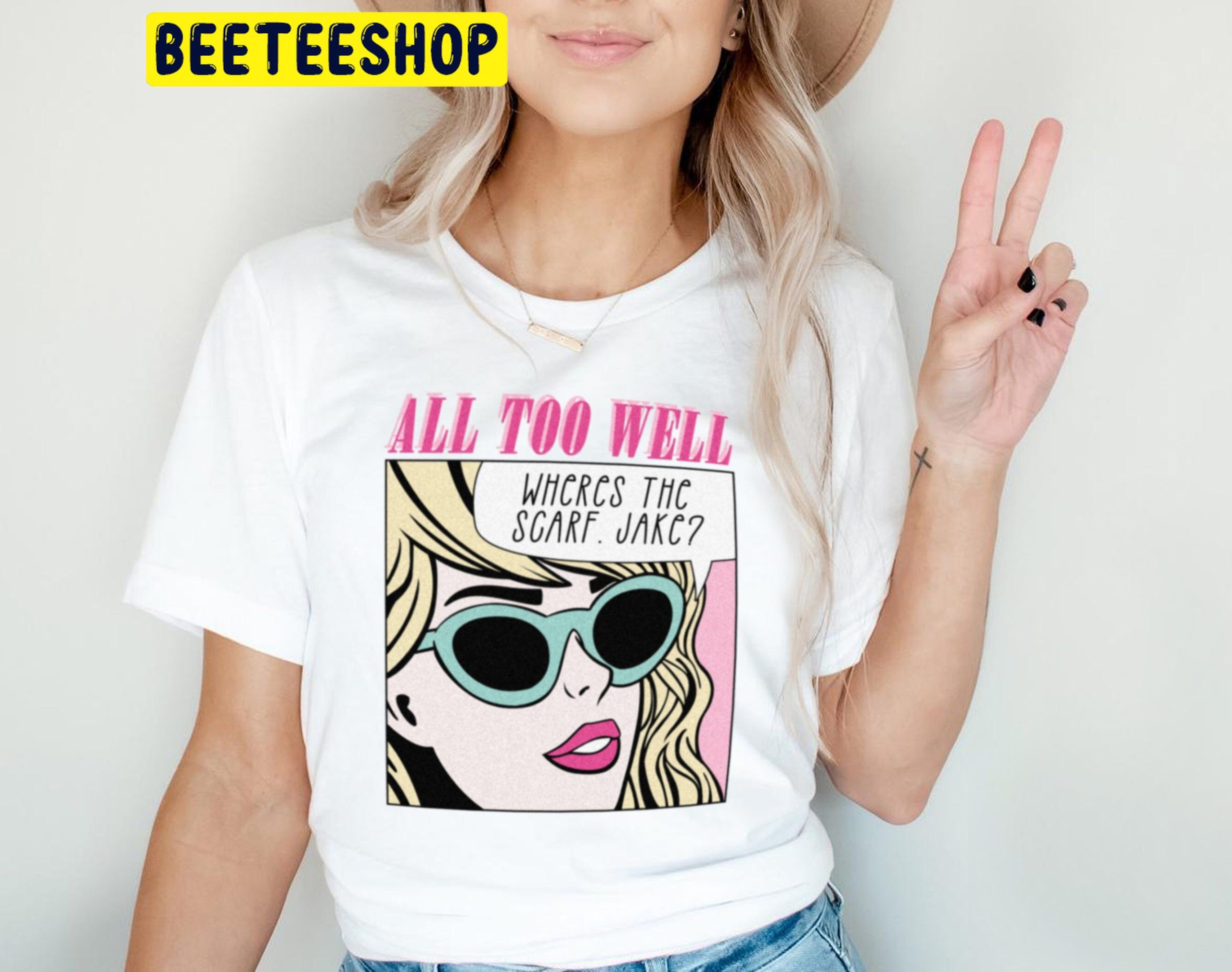 Where's The Scarf Jake Taylor Swif Trending Unisex Shirt Where's The Scarf Jake Taylor Swif Trending Unisex Shirt