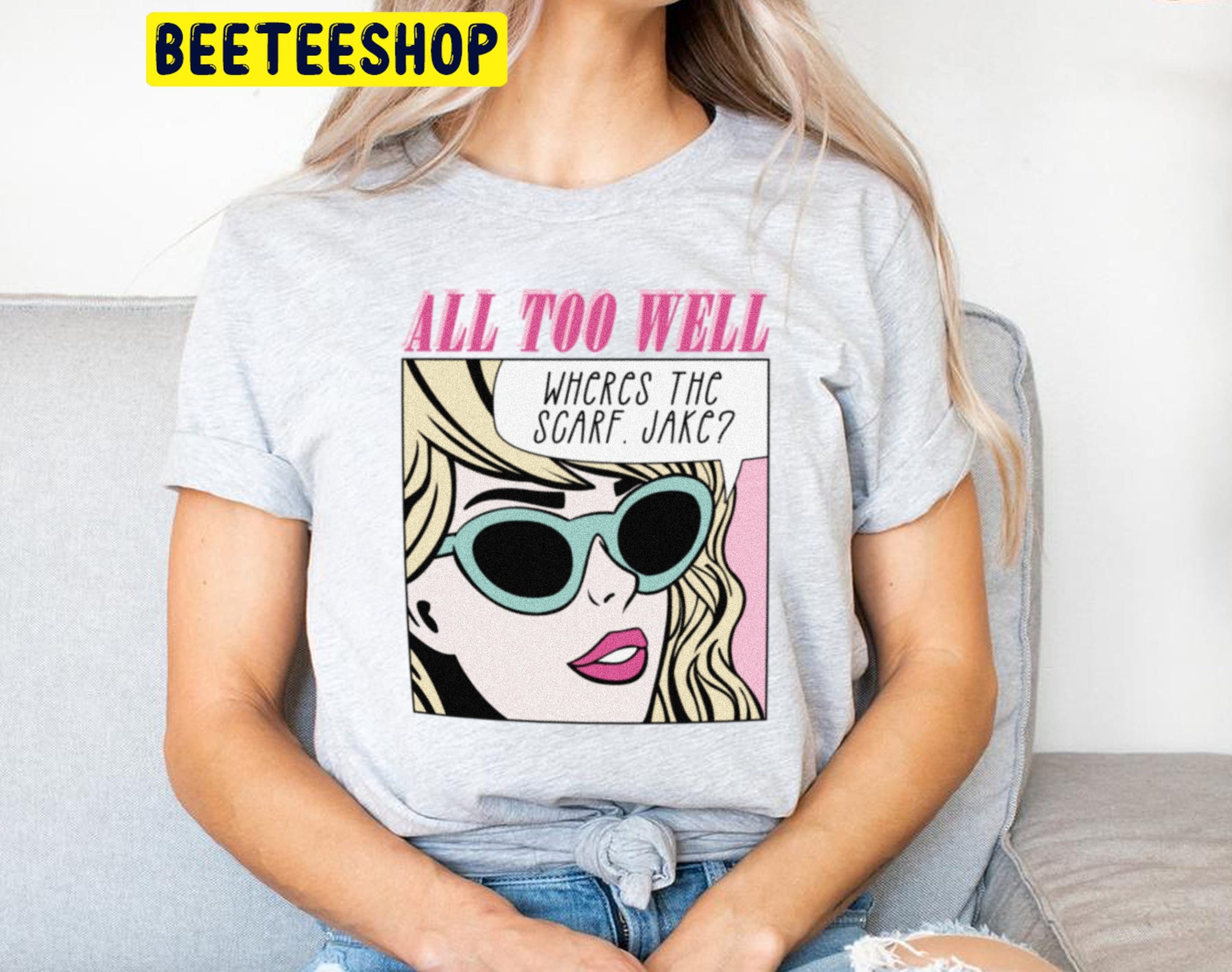 Where's The Scarf Jake Taylor Swif Trending Unisex Shirt Where's The Scarf Jake Taylor Swif Trending Unisex Shirt