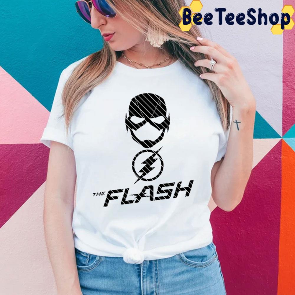 White And Black The Flash Trending Unisex T-Shirt White And Black The Flash Trending Unisex T-Shirt