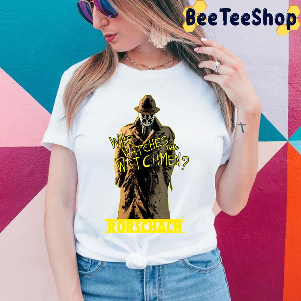 Who Watches The Watchmen Rorschach Trending Unisex T-Shirt Who Watches The Watchmen Rorschach Trending Unisex T-Shirt