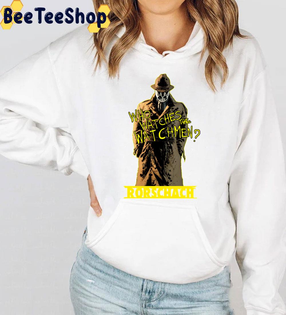 Who Watches The Watchmen Rorschach Trending Unisex T-Shirt Who Watches The Watchmen Rorschach Trending Unisex T-Shirt