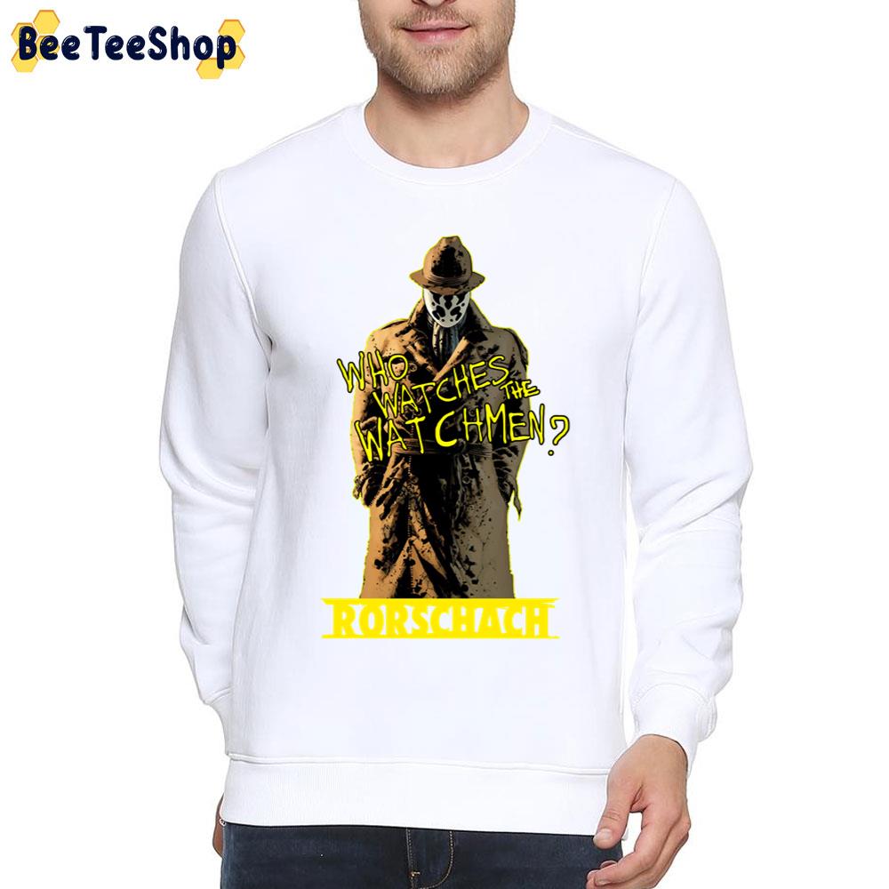 Who Watches The Watchmen Rorschach Trending Unisex T-Shirt Who Watches The Watchmen Rorschach Trending Unisex T-Shirt