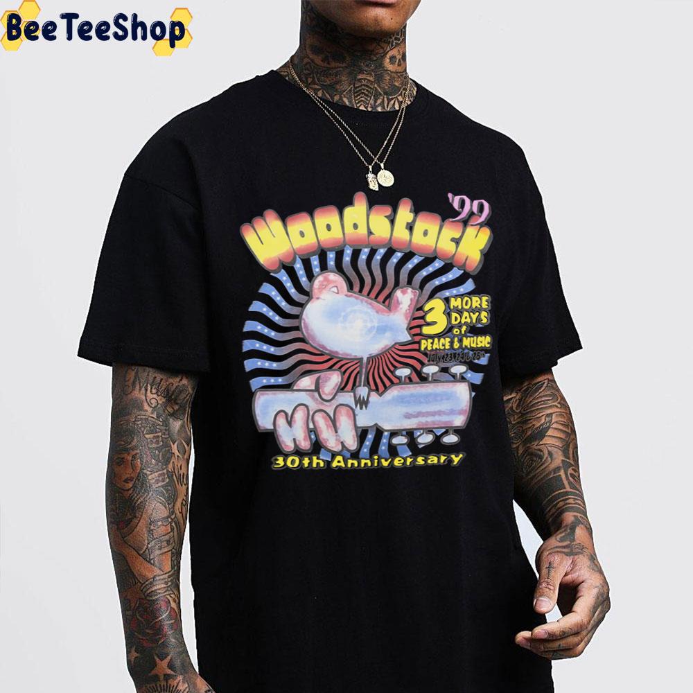Woodstock'99 30th Anniversary Vintage Trending Unisex T-Shirt Woodstock'99 30th Anniversary Vintage Trending Unisex T-Shirt