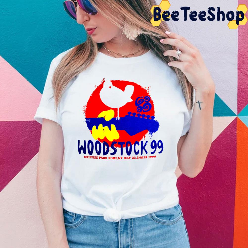 Woodstock'99 Pop Art Trending Unisex T-Shirt Woodstock'99 Pop Art Trending Unisex T-Shirt