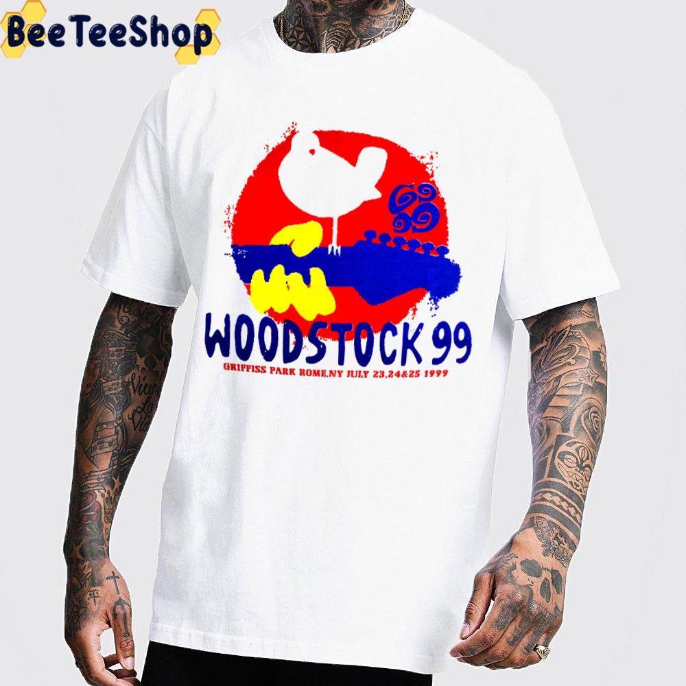 Woodstock'99 Pop Art Trending Unisex T-Shirt Woodstock'99 Pop Art Trending Unisex T-Shirt