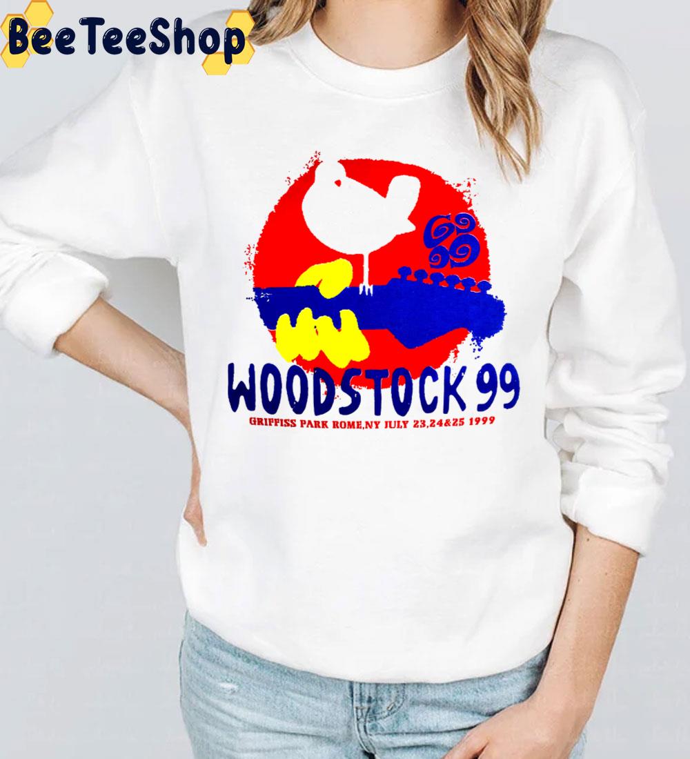 Woodstock'99 Pop Art Trending Unisex T-Shirt Woodstock'99 Pop Art Trending Unisex T-Shirt