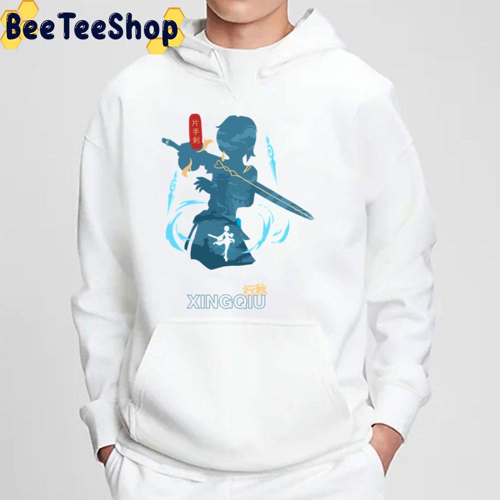 Xingqiu Genshin Impact Game Trending Unisex T-Shirt Xingqiu Genshin Impact Game Trending Unisex T-Shirt