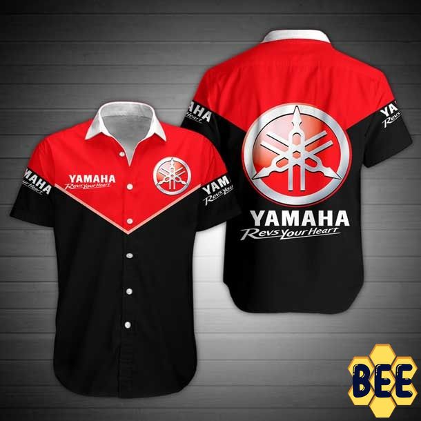 Yamaha Logo Trending Hawaiian Shirt Yamaha Logo Trending Hawaiian Shirt