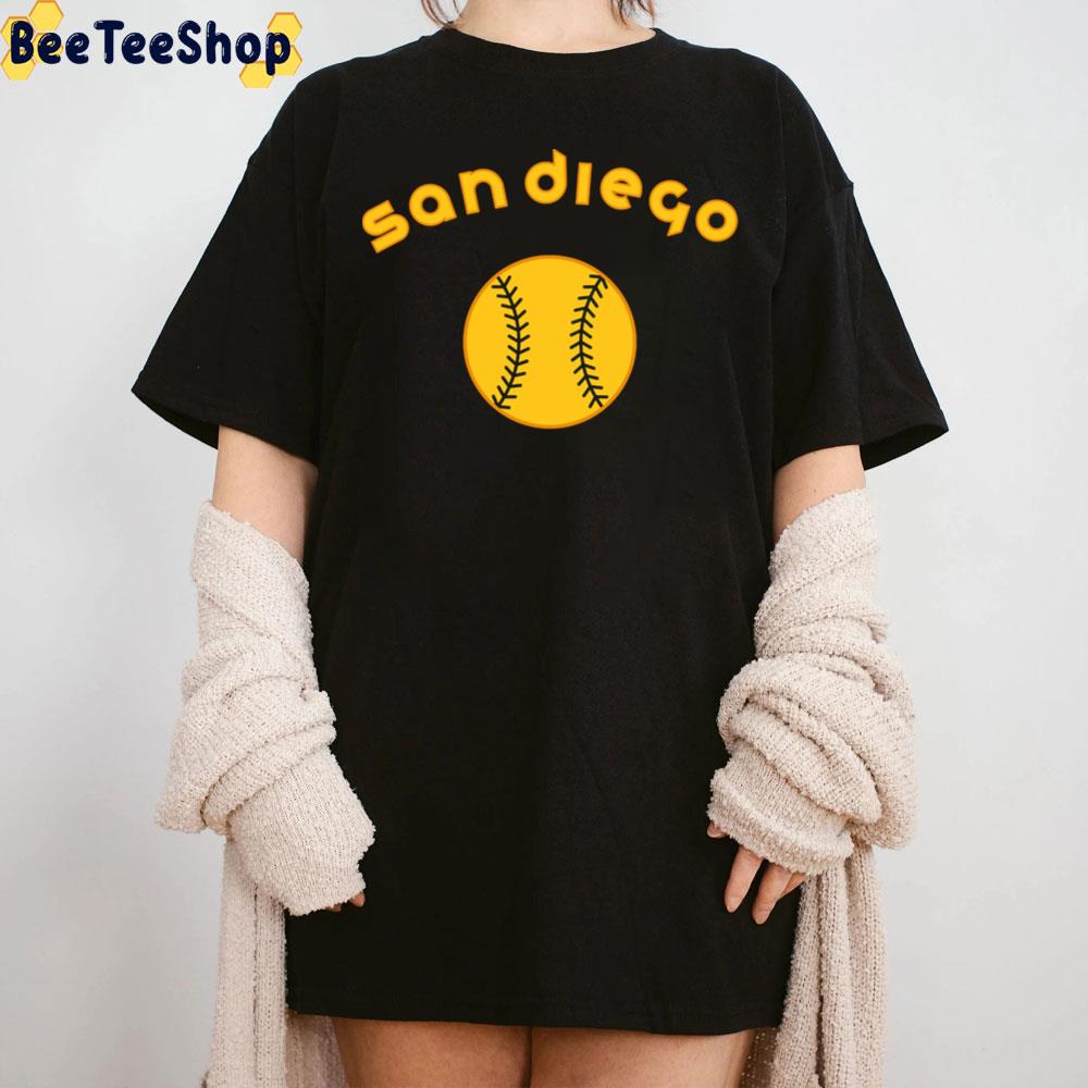 Yellow Art San Diego Baseball Trending Unisex T-Shirt Yellow Art San Diego Baseball Trending Unisex T-Shirt