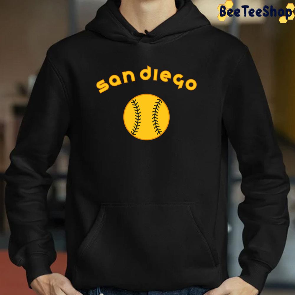 Yellow Art San Diego Baseball Trending Unisex T-Shirt Yellow Art San Diego Baseball Trending Unisex T-Shirt