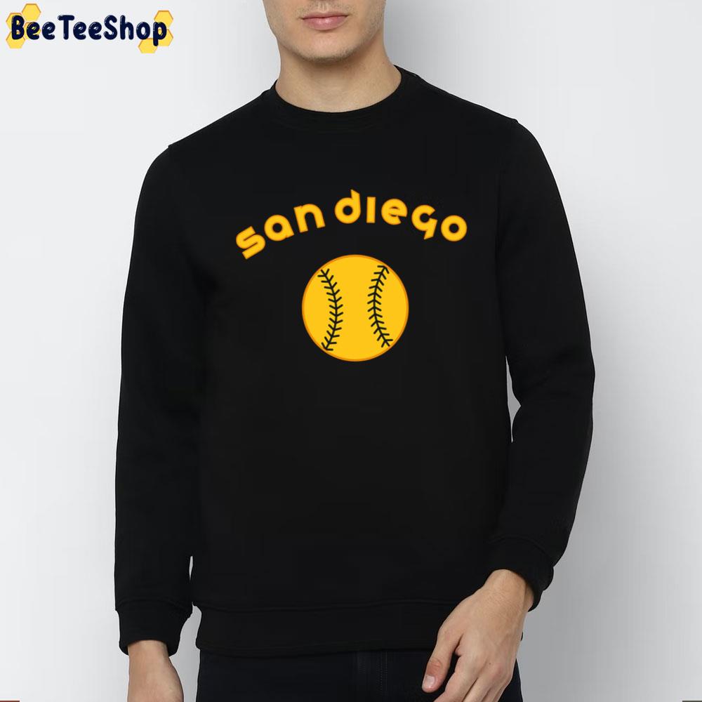 Yellow Art San Diego Baseball Trending Unisex T-Shirt Yellow Art San Diego Baseball Trending Unisex T-Shirt
