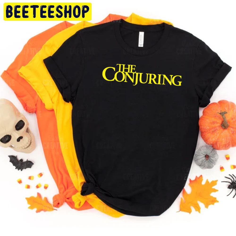Yellow Art The Conjuring Halloween Unisex T-Shirt Yellow Art The Conjuring Halloween Unisex T-Shirt
