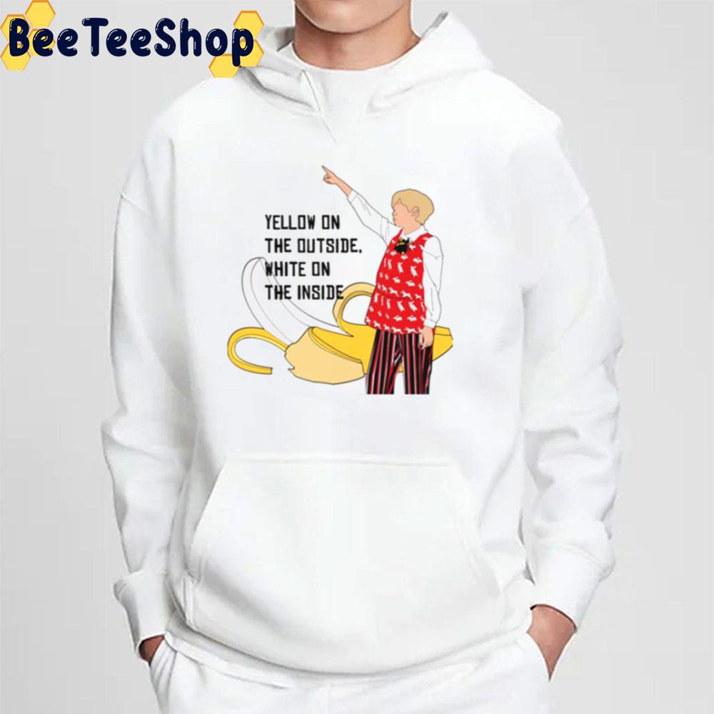 Yellow On The Outside Withe On The Inside Crazy Rich Asians Trending Unisex T-Shirt Yellow On The Outside Withe On The Inside Crazy Rich Asians Trending Unisex T-Shirt