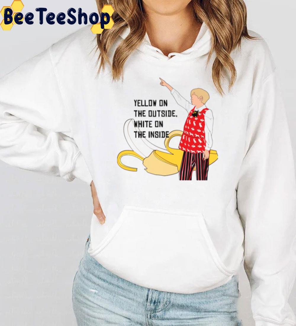 Yellow On The Outside Withe On The Inside Crazy Rich Asians Trending Unisex T-Shirt Yellow On The Outside Withe On The Inside Crazy Rich Asians Trending Unisex T-Shirt