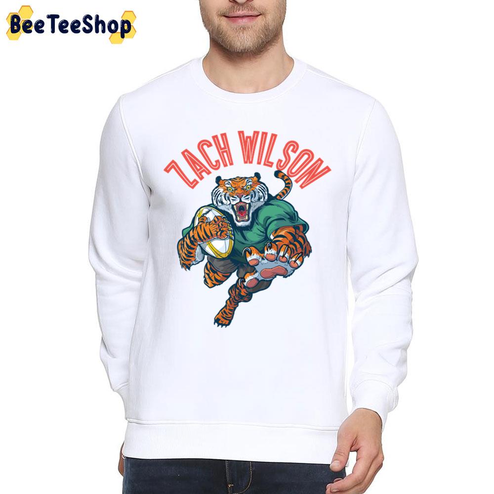 Zach Wilson Football Stickers Art Unisex T-Shirt Zach Wilson Football Stickers Art Unisex T-Shirt