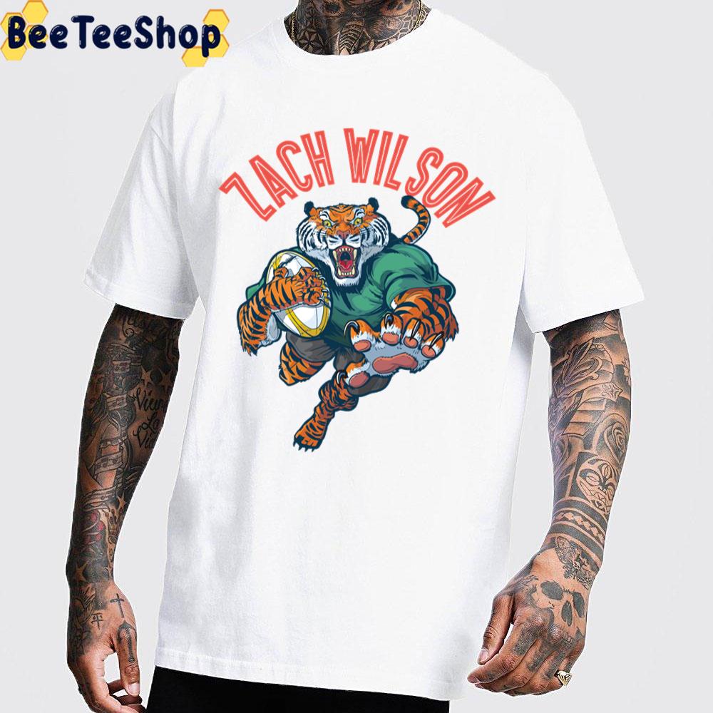 Zach Wilson Football Stickers Art Unisex T-Shirt Zach Wilson Football Stickers Art Unisex T-Shirt